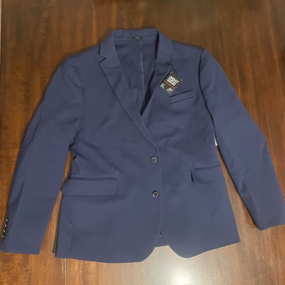 Men’s J. Ferrar 360 Slim Navy Jacket (NWT)